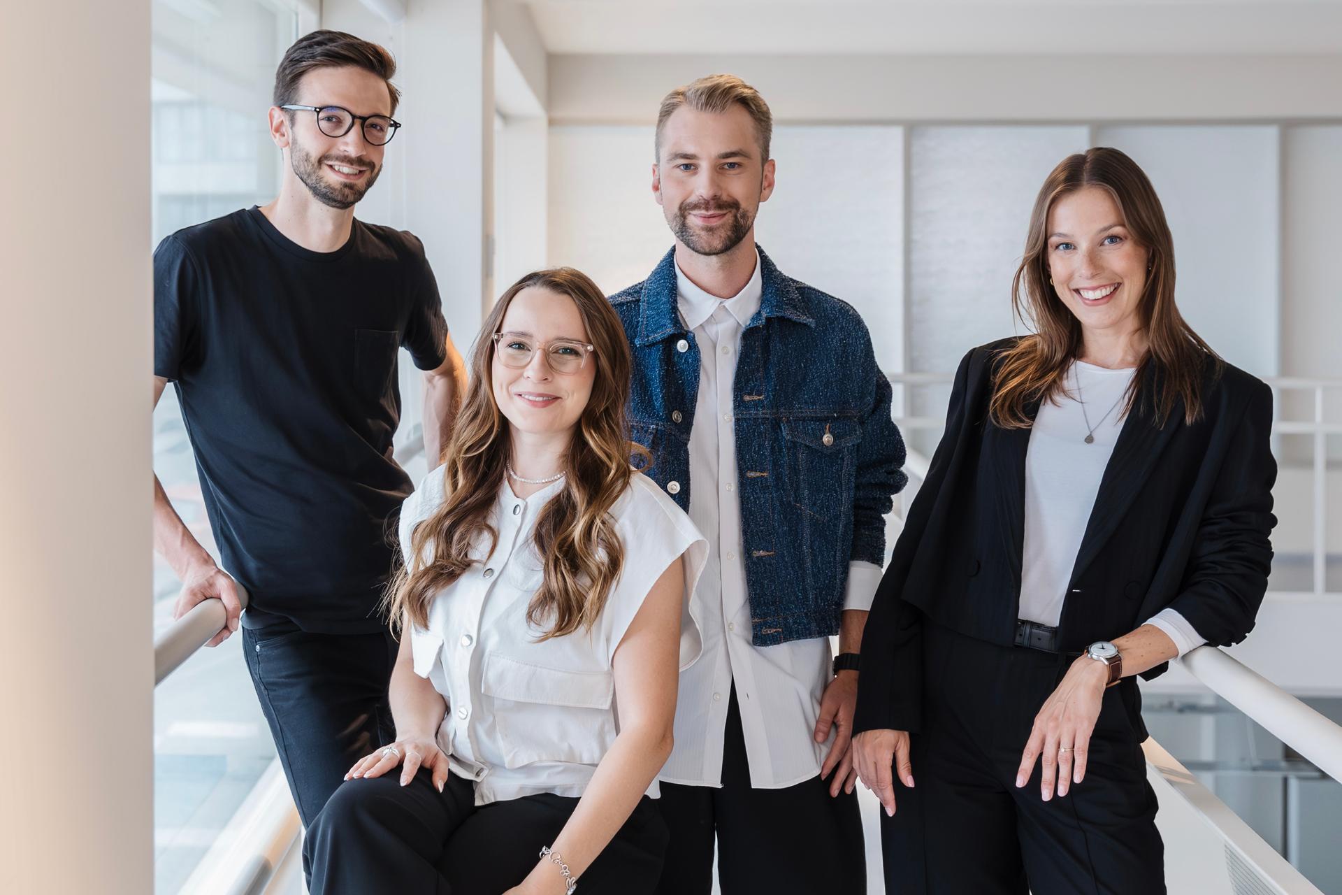 Photo of 4 people from the Ogilvy PR team