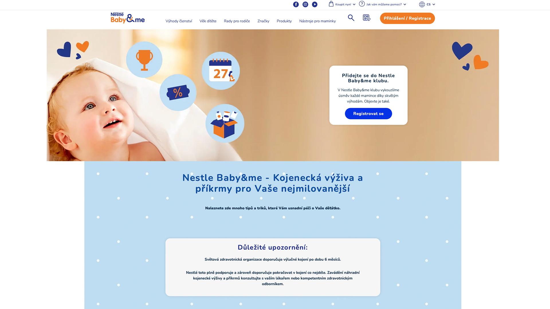 Nestlé Infant Nutrition - web