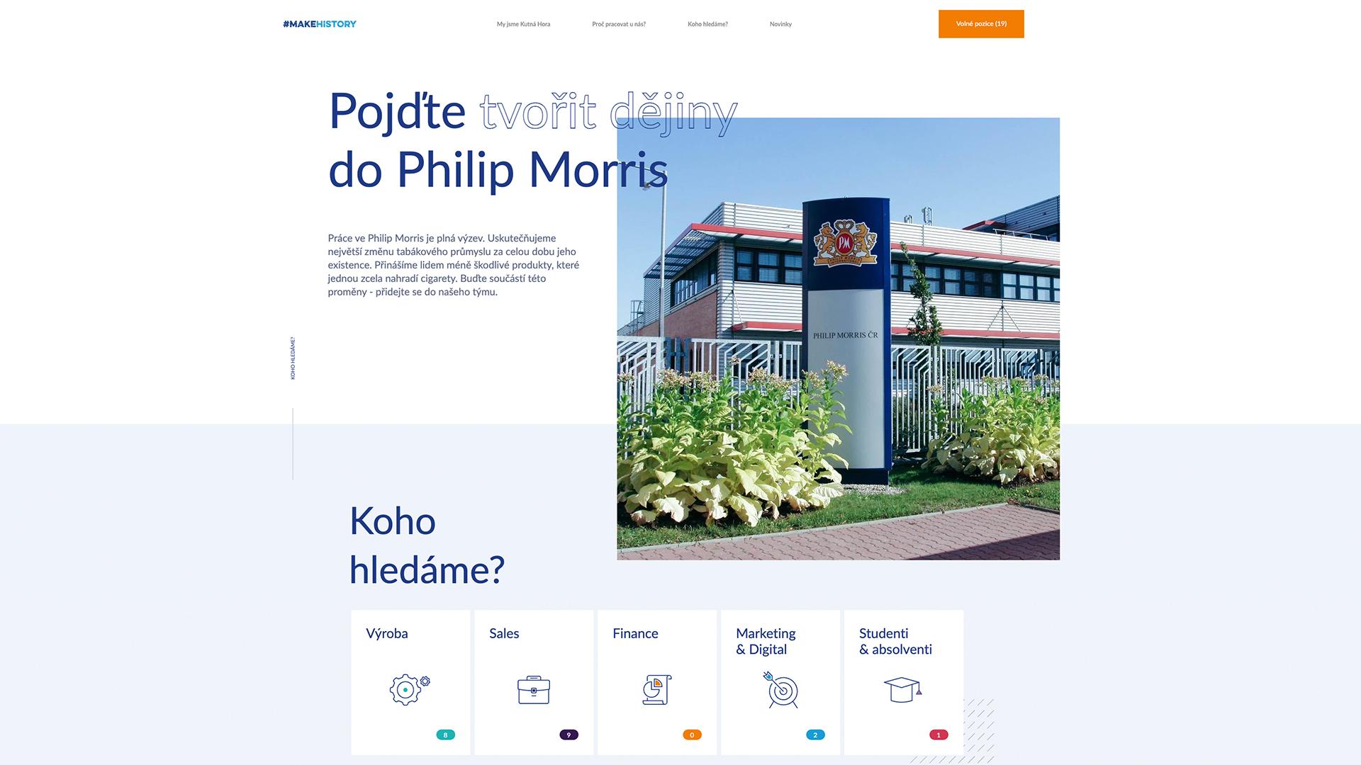 Philip Morris - web